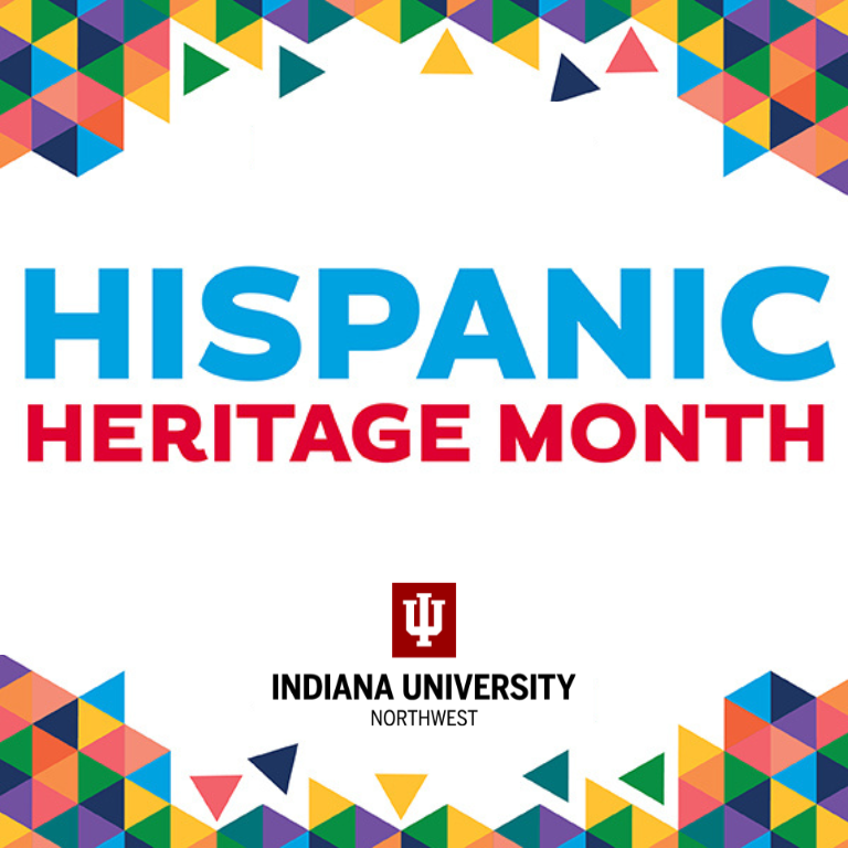 A graphic that says Hispanic Heritage Month.